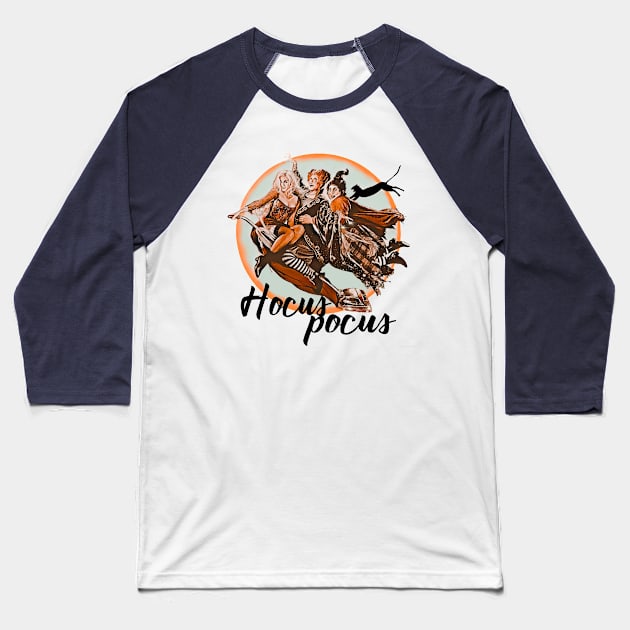 Hocus Pocus Baseball T-Shirt by zooma